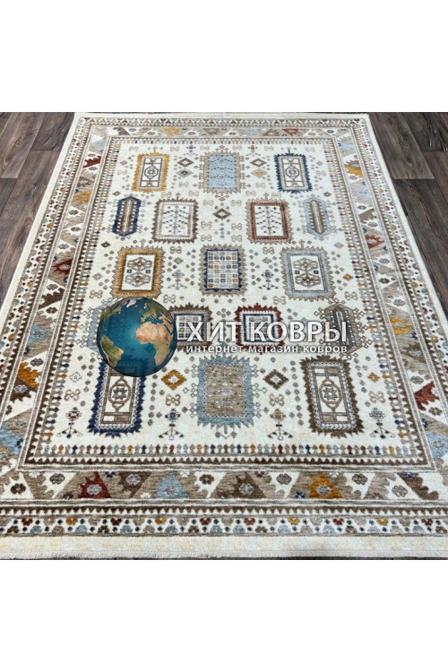 Турецкий ковер Mystic lux 09259 Крем-бежевый